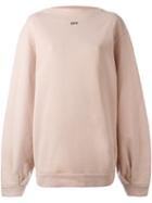 Off-white Cut-off High Neck Sweatshirt