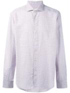 Xacus - Micro Print Shirt - Men - Cotton - 38, White, Cotton