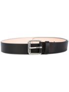 Ps By Paul Smith - Silver-tone Buckle Belt - Men - Leather - 100, Black, Leather