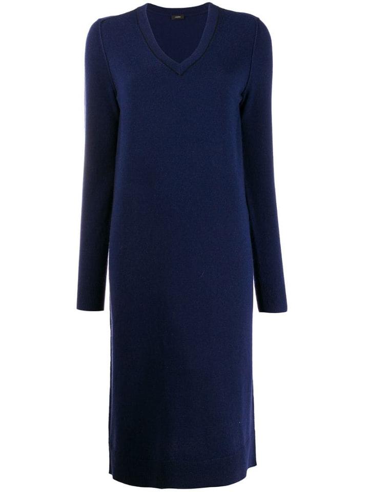 Joseph Joseph Jf003313 318 Wool Or Fine Animal Hair->cashmere - Blue