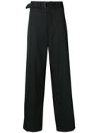 Lemaire Wide Trousers - Black