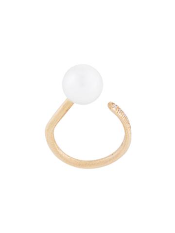 Hum Pearl Ring - Metallic