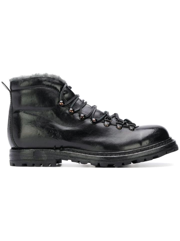 Officine Creative Kontra 8 Ankle Boots - Black