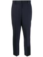 Brunello Cucinelli Cropped Tailored Trousers - Blue