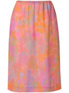 Ports 1961 Floral Midi Skirt - Multicolour