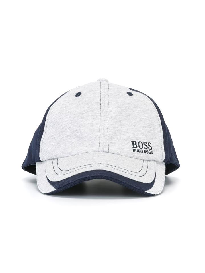 Boss Kids Two-tone Baseball Cap, Boy's, Size: 56 Cm, Grey