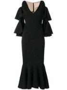 Maria Lucia Hohan Cold Shoulder Dress - Black