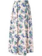 Msgm Floral Maxi Skirt, Women's, Size: 38, Cotton