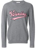 Valentino Logo Jumper - Grey
