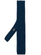 Gosha Rubchinskiy Woven Square-tip Tie - Blue