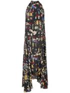 Bianca Spender Zen Garden Cdc Pirouette Dress - Multicolour