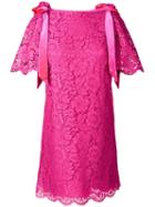 Valentino Lace Short Dress - Pink