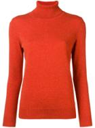 N.peal Roll Neck Jumper - Yellow & Orange