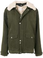 Saint Laurent Shearling Collar Jacket - Green