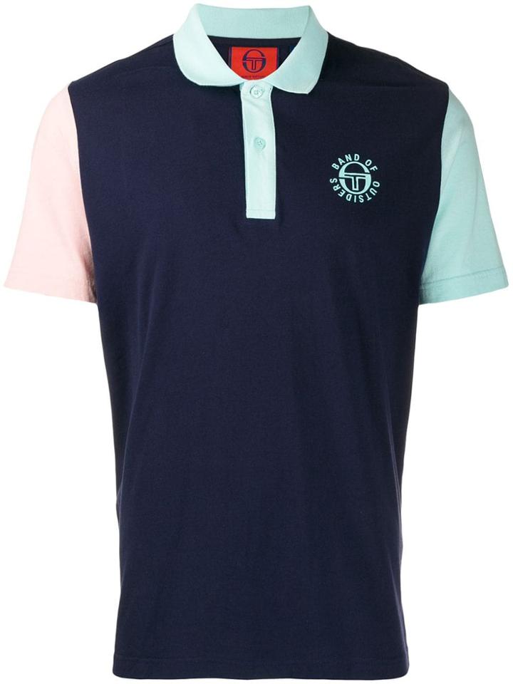 Sergio Tacchini Band Of Outsiders Polo Shirt - Blue