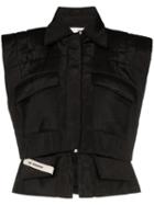 032c Cosmic Workshop Vest Jacket - Black