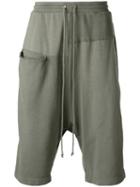 Lost & Found Rooms Drawstring Shorts, Men's, Size: Large, Grey, Cotton
