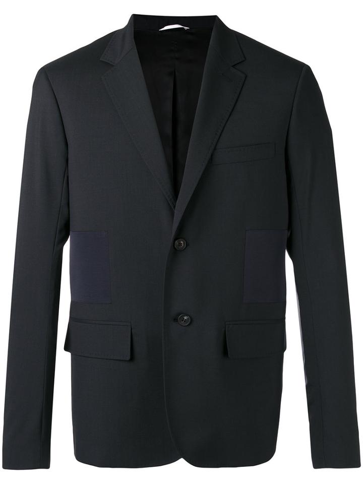 Oamc - Classic Blazer - Men - Cupro/viscose/virgin Wool - 52, Black, Cupro/viscose/virgin Wool