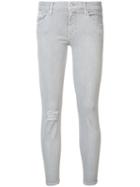Mother - Cropped Jeans - Women - Cotton/polyester/spandex/elastane - 28, Women's, Blue, Cotton/polyester/spandex/elastane