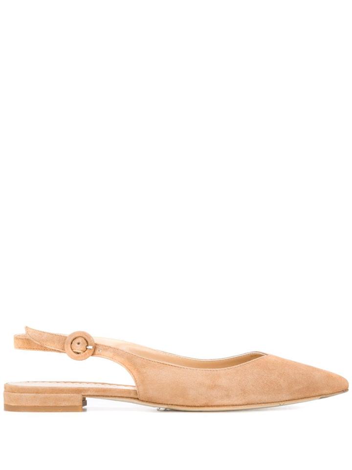 The Seller Buckle Sandals - Brown