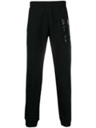 Moschino Double Question Mark Track Pants - Black