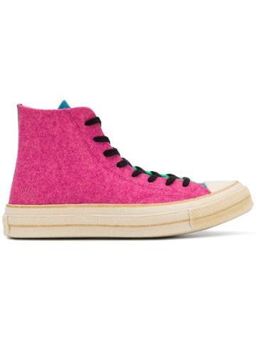 Converse X Jw Anderson Chuck '70 Hi Sneakers - Pink