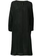 Sara Lanzi Midi T-shirt Dress - Black