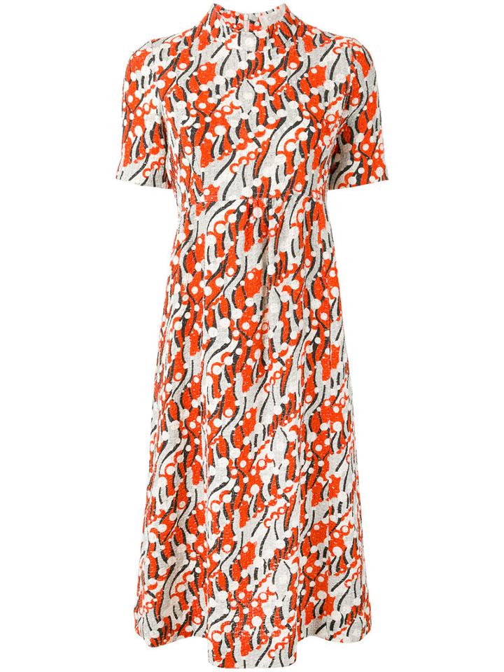 Goat Dusk Dress, Women's, Size: 14, Nude/neutrals, Cotton/viscose/polyimide