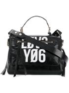 Red Valentino Contrast Tote Bag - Black