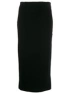Blumarine Stretch Pencil Skirt - Black