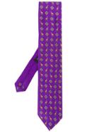 Etro Printed Tie - Purple
