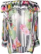 Blugirl - Floral Print Blouse - Women - Silk - 42, Silk