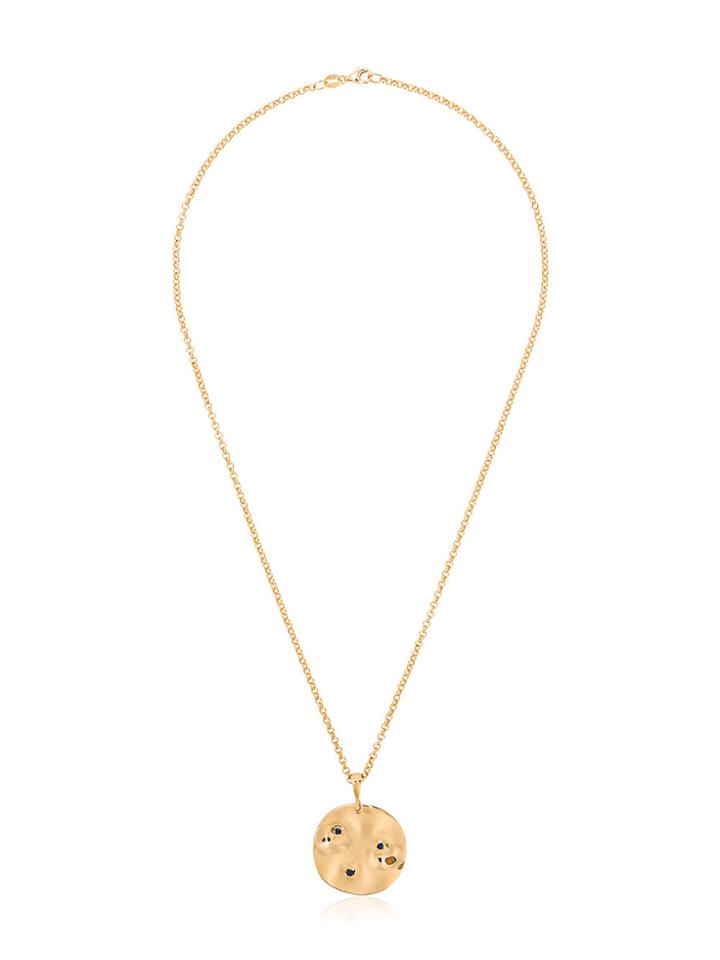 Holly Ryan Wabi Sabi Sapphire Necklace - Metallic
