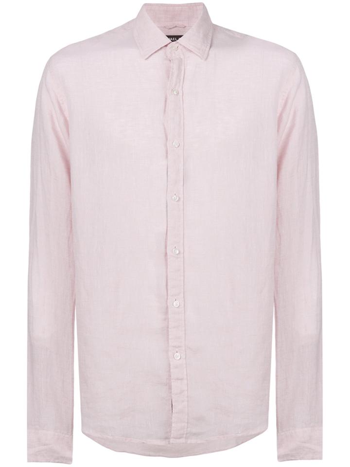Michael Michael Kors Straight-fit Shirt - Pink & Purple