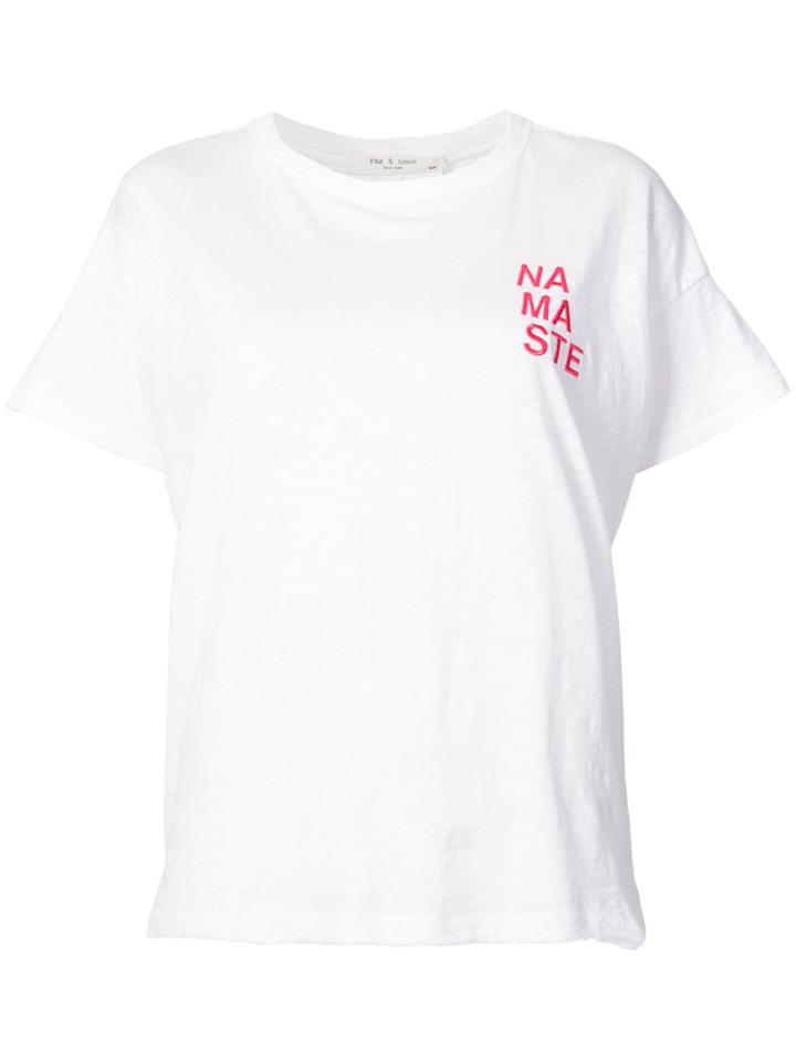 Rag & Bone Namaste Vintage Tee - White