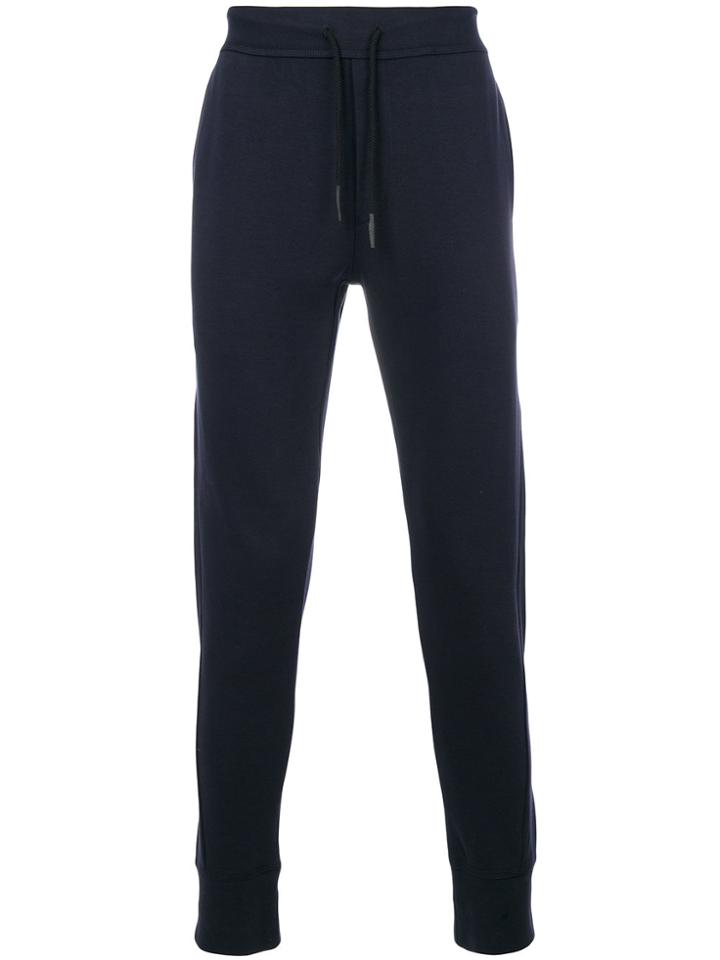 Paolo Pecora Drawstring Track Pants - Blue