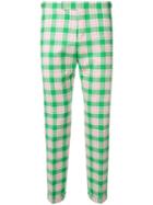 Thom Browne Small Box-check Skinny Trouser - Pink