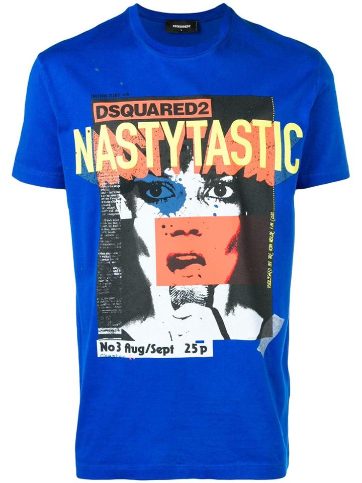 Dsquared2 Nastytastic T-shirt - Blue