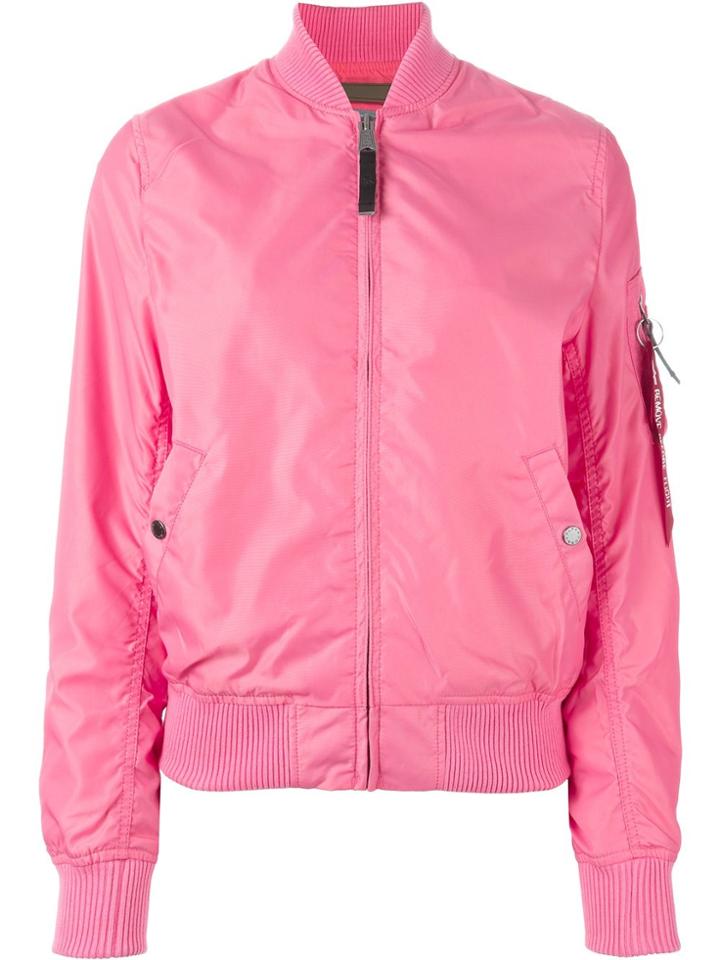 Alpha Industries Classic Bomber Jacket - Pink & Purple