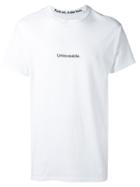F.a.m.t. Unloveable T-shirt - White