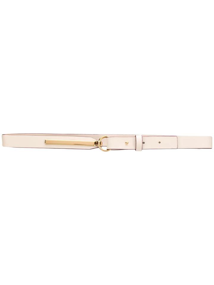 Marni Simple Belt - White