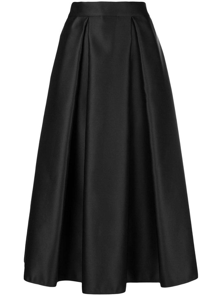 Fabiana Filippi Flared Midi Skirt - Black
