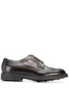 Doucal's Brogue-style Lace Up Shoes - Brown