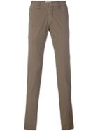 Re-hash Straight Leg Trousers - Brown
