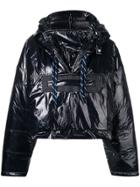 Maison Margiela Cropped Padded Jacket - Black