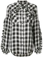 Forte Couture Checked Shirt - Black