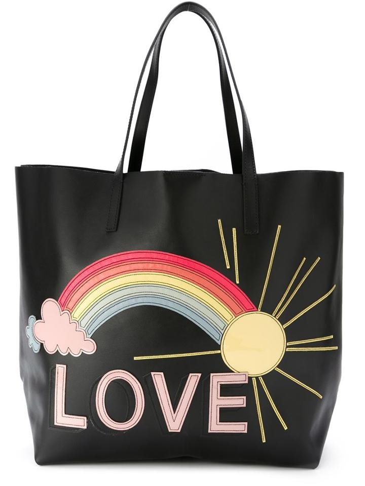 Red Valentino 'love' Shopper Tote
