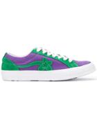 Converse Floral Embellished Sneakers - Pink & Purple
