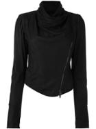 Isabel Benenato Cropped Biker Jacket