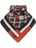 Fendi Foulards 90x90 - Black